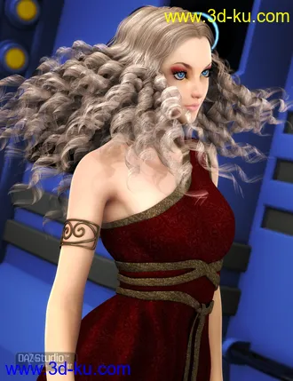 3D打印模型Lyric Hair的图片