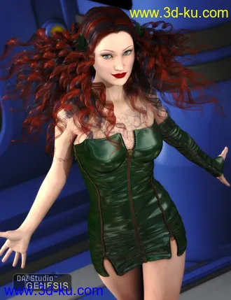 3D打印模型Lyric Hair的图片