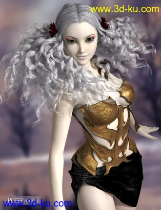 3D打印模型Lyric Hair的图片