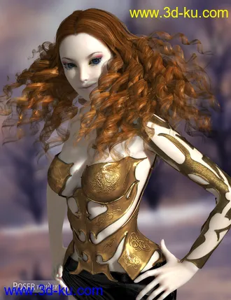 3D打印模型Lyric Hair的图片