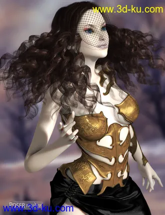 3D打印模型Lyric Hair的图片