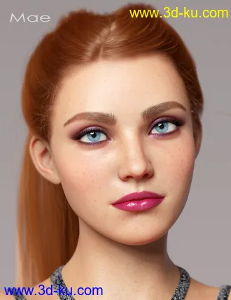 3D打印模型Mae HD for Genesis 8 Female的图片