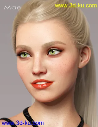 3D打印模型Mae HD for Genesis 8 Female的图片