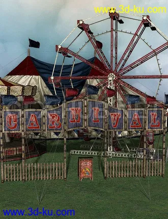 3D打印模型Magic for Carnival Entrance的图片