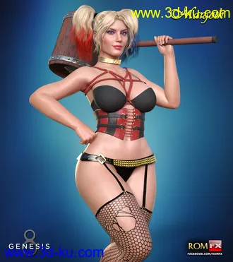 3D打印模型Margoth For Genesis 8 Female的图片