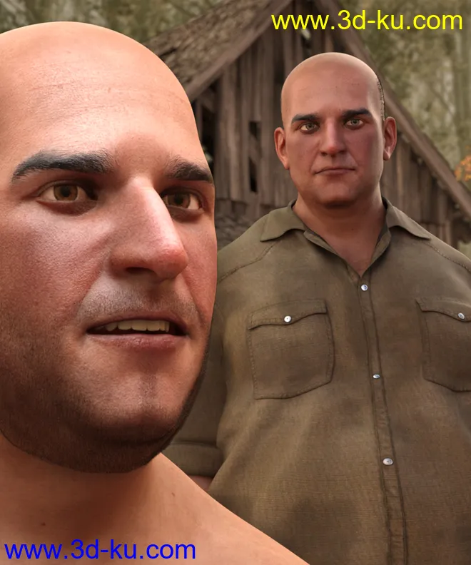 Mark for Genesis 8 Male模型的图片1