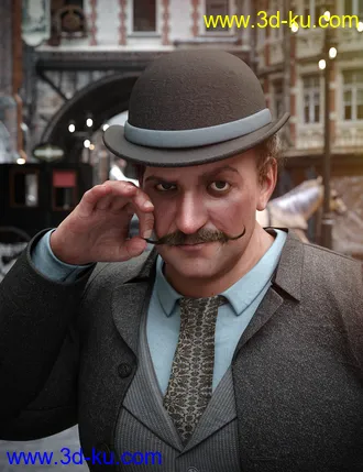 3D打印模型Mark for Genesis 8 Male的图片