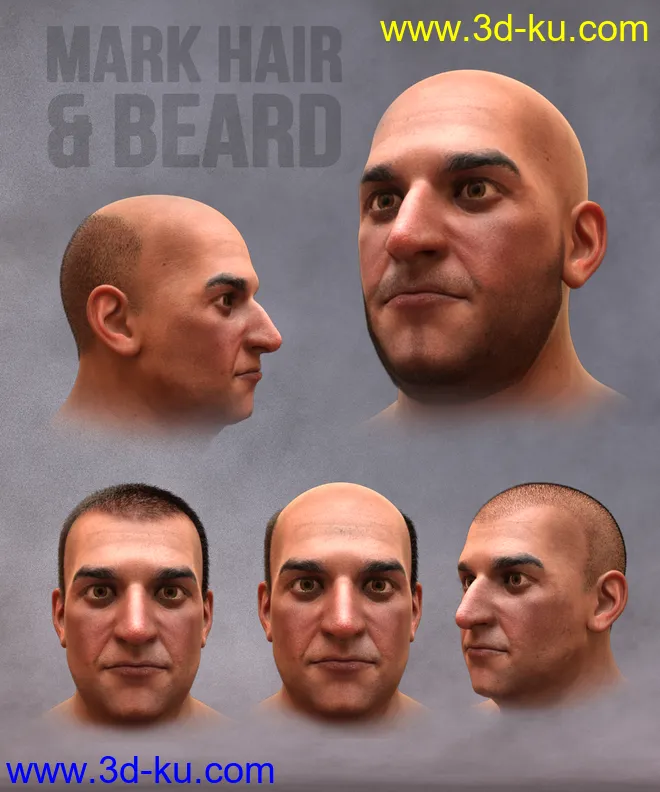 Mark for Genesis 8 Male模型的图片4