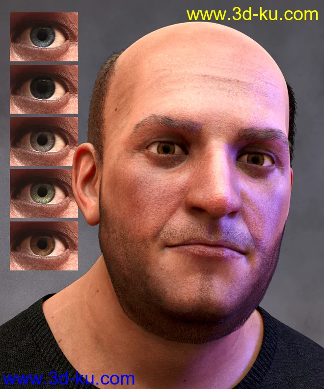 Mark for Genesis 8 Male模型的图片5