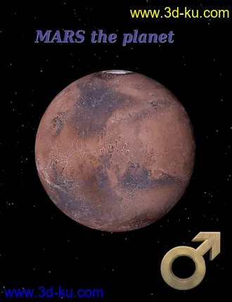 3D打印模型Mars the planet的图片