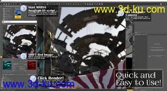 3D打印模型MARSA Anaglyph3D的图片