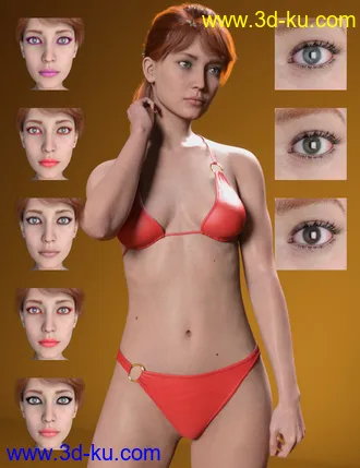3D打印模型Mary HD and Expression for Genesis 8 Female的图片