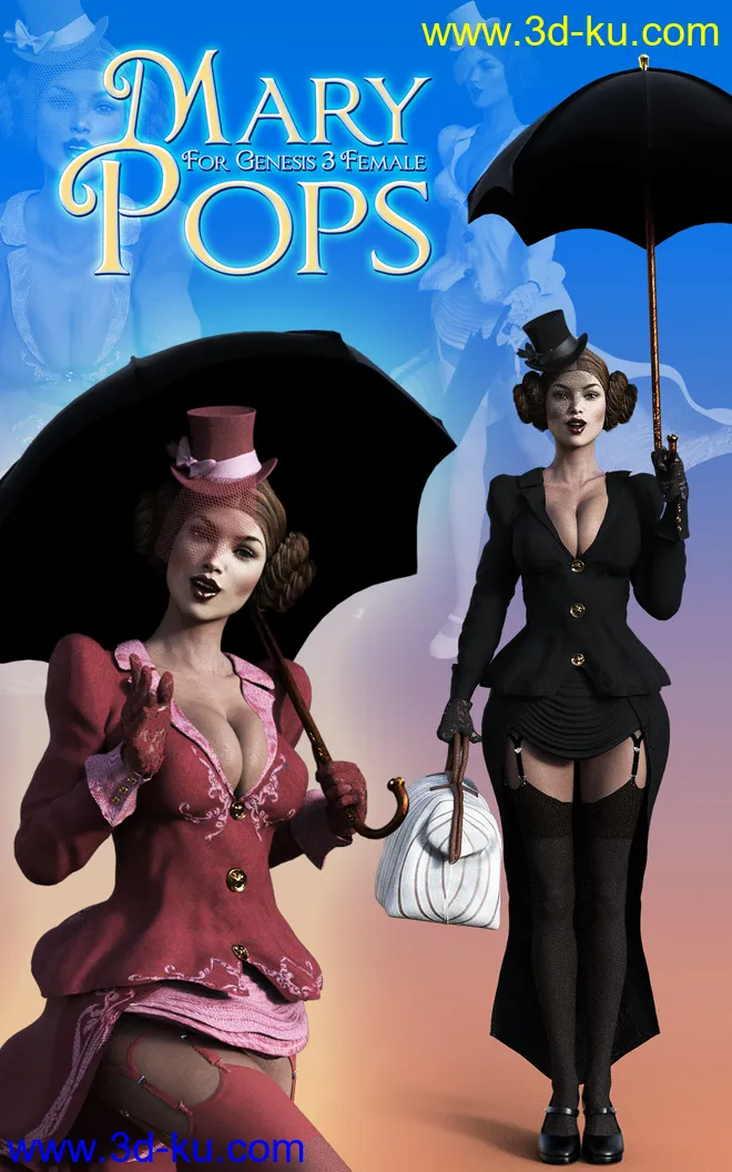 Mary Pops for G3 females模型的图片1