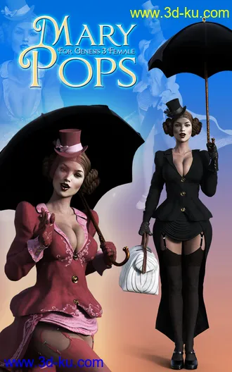 3D打印模型Mary Pops for G3 females的图片