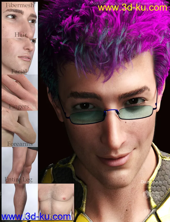 Mason for Genesis 8 Male(s)模型的图片2