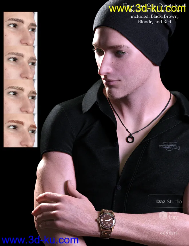 Mason for Genesis 8 Male(s)模型的图片4