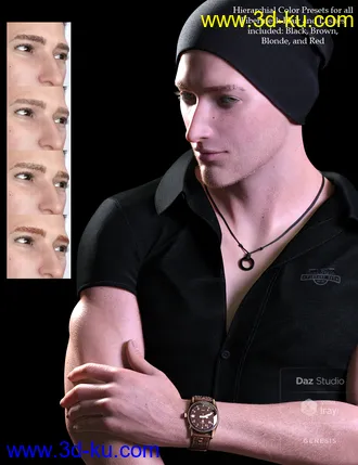 3D打印模型Mason for Genesis 8 Male(s)的图片