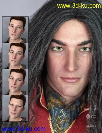 3D打印模型Mason for Genesis 8 Male(s)的图片