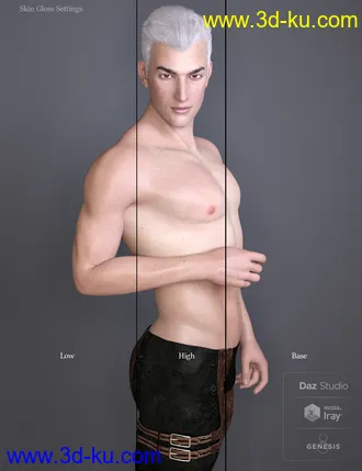3D打印模型Mason for Genesis 8 Male(s)的图片