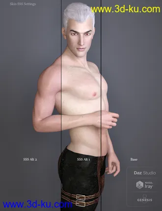 3D打印模型Mason for Genesis 8 Male(s)的图片