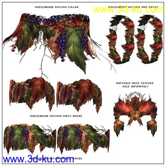 3D打印模型Masquerade Fantasy for the Fantasy Collar的图片