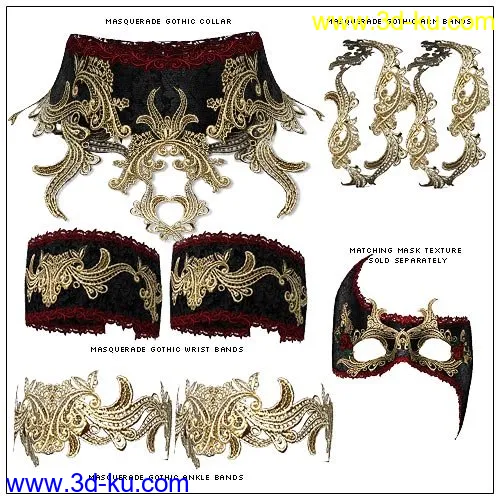 Masquerade Fantasy for the Fantasy Collar模型的图片3