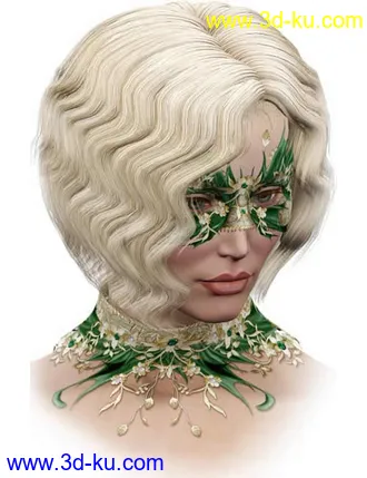 3D打印模型Masquerade Fantasy for the Fantasy Collar的图片