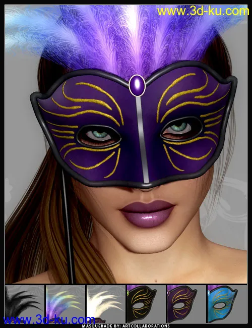 Masquerade Masks模型的图片1
