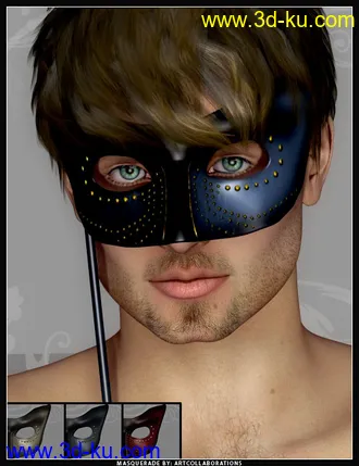 3D打印模型Masquerade Masks的图片