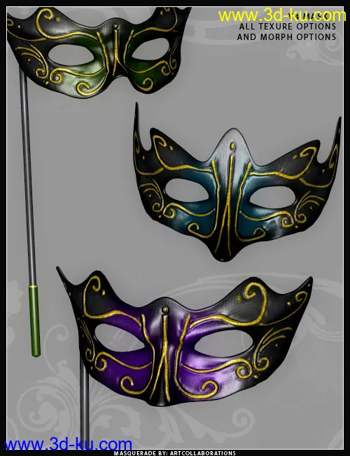 Masquerade Masks模型的图片5