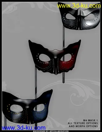 3D打印模型Masquerade Masks的图片