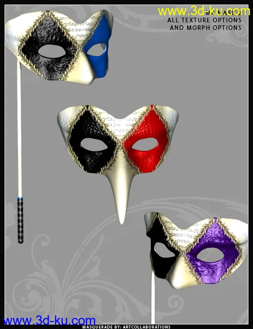 Masquerade Masks模型的图片8