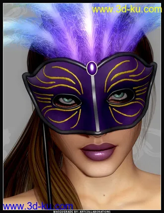 3D打印模型Masquerade Masks的图片