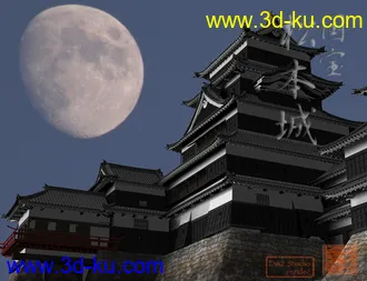 3D打印模型Matsumoto Castle的图片
