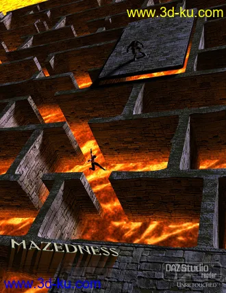 3D打印模型Mazedness for DAZ Studio的图片