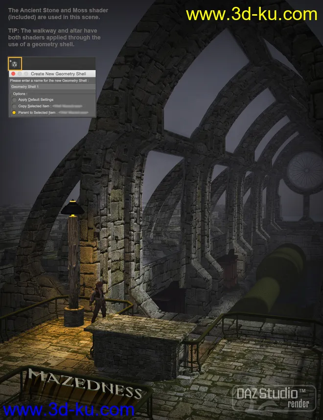 Mazedness for DAZ Studio模型的图片6