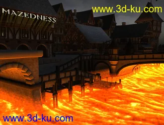 3D打印模型Mazedness for DAZ Studio的图片