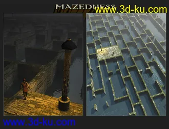 3D打印模型Mazedness for DAZ Studio的图片