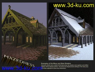 3D打印模型Mazedness for DAZ Studio的图片