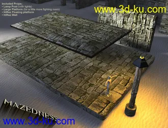 3D打印模型Mazedness for DAZ Studio的图片