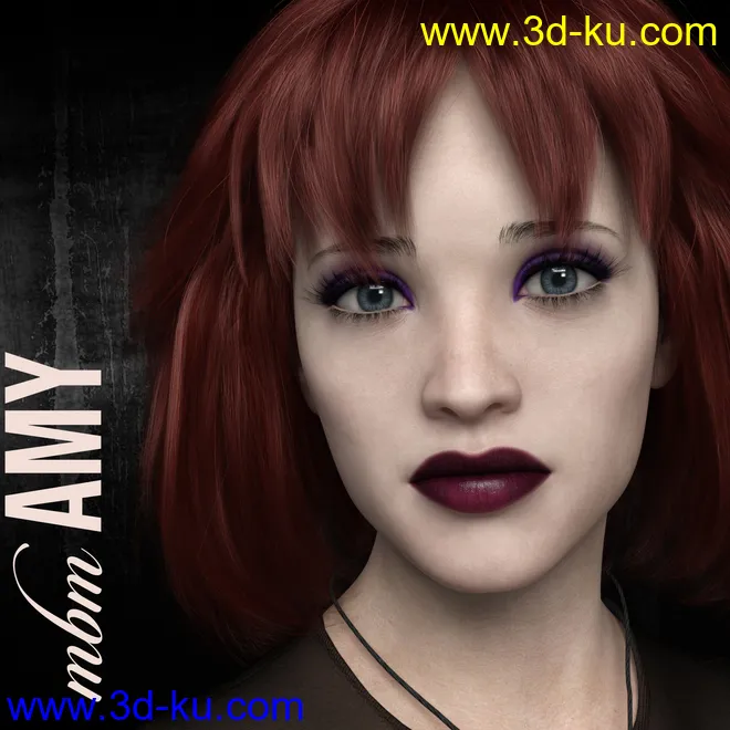 MbM Amy for Genesis 3 and 8 Female模型的图片1