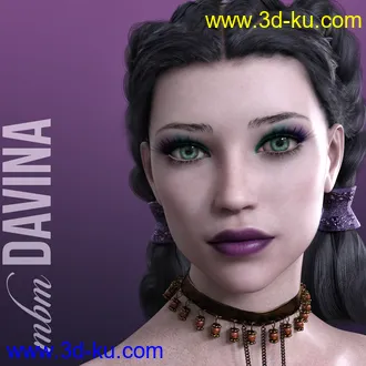3D打印模型MbM Davina for Genesis 3 & 8 Female的图片