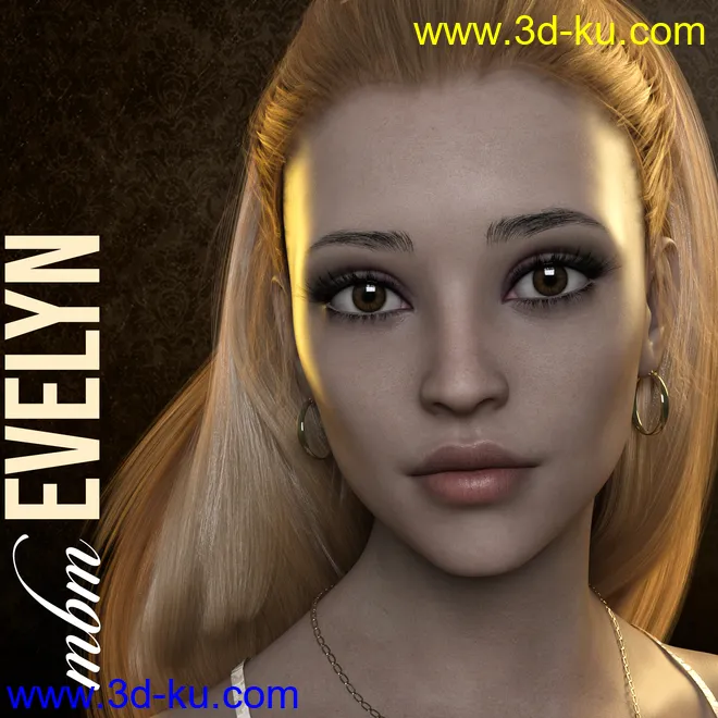 MbM Evelyn for Genesis 3 & 8 Female模型的图片1