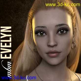 3D打印模型MbM Evelyn for Genesis 3 & 8 Female的图片