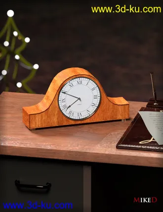 3D打印模型MD Table Clock的图片