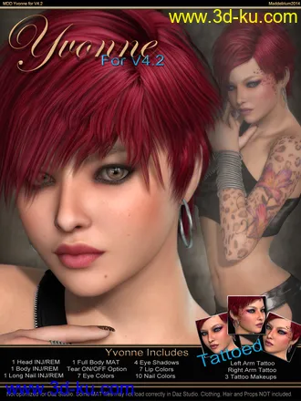 3D打印模型MDD Yvonne for V4.2的图片