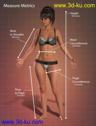 3D打印模型Measure Metrics for DAZ Studio 1.6.1.118的图片