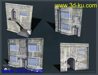3D打印模型Medieval Courtyard的图片
