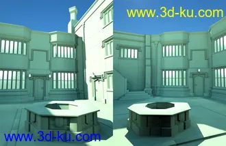 3D打印模型Medieval Courtyard的图片