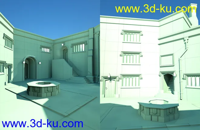 Medieval Courtyard模型的图片17